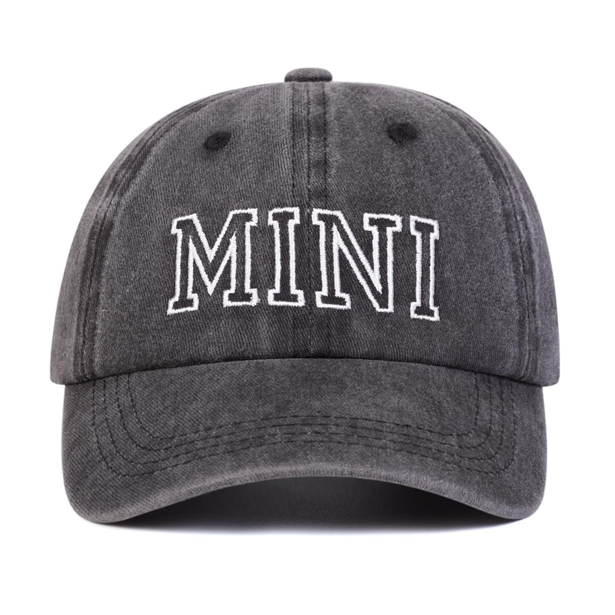 

MAMA MINI Letter Embroidered Baseball Cap family Hats Outdoor Adjustable Sunscreen Leisure Hat Spring Autumn Travel Tourism Beach Vacation