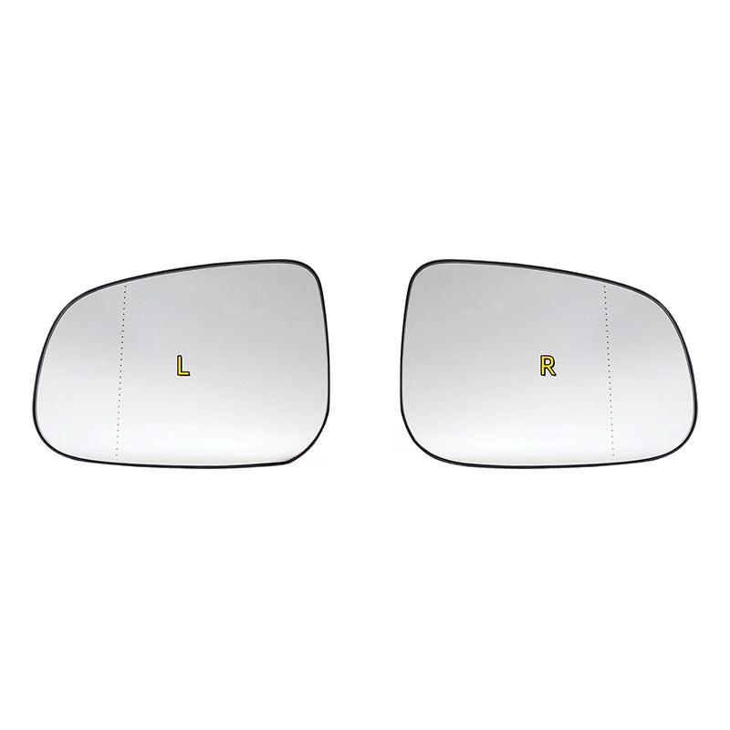 Car Left/Right Side Heated Mirror Glass for Volvo S80 S60 V40 Jaguar XEXFXJ Mirror Rearview Mirror Reflector Surface Glass