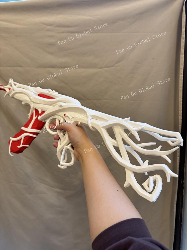 85cm/33.46in 3D Print Valorant Customized GAIA AK Game Peripherals Cosplay Model Props Funny Holiday Gift Ornaments Outdoor Toys
