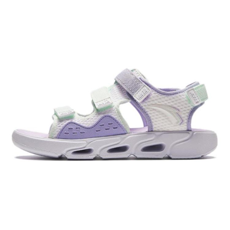 

Anta Comfortable Breathable Non-Slip Durable Kids Sandals Kids Sandals White Purple 322436903-2 38