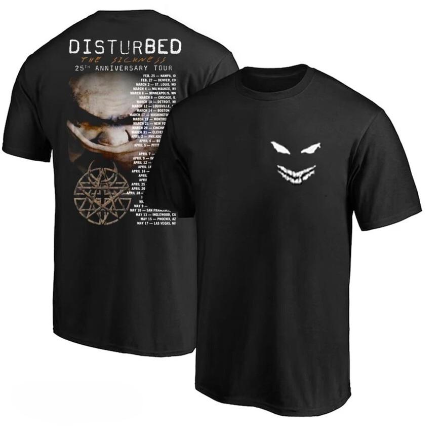 2026 Disturbed 25th Anniversary The Sickness Tour T-shirt size S-5XL S