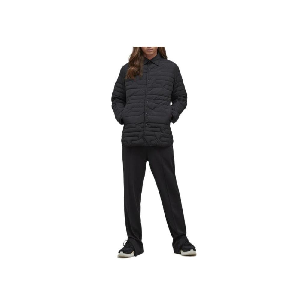 Y-3 FW22 Solid Color Single-Breasted Lapel Jacket Men Jackets Black HM9341