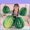 Brinquedo de Pelúcia Melancia Almofada Para Crianças Presente de Verão Decoração de Fruta Macia