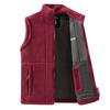 European Multi-Pocket Fleece Vest - Thickened Velvet Vest for Douyin Live Stream 9818