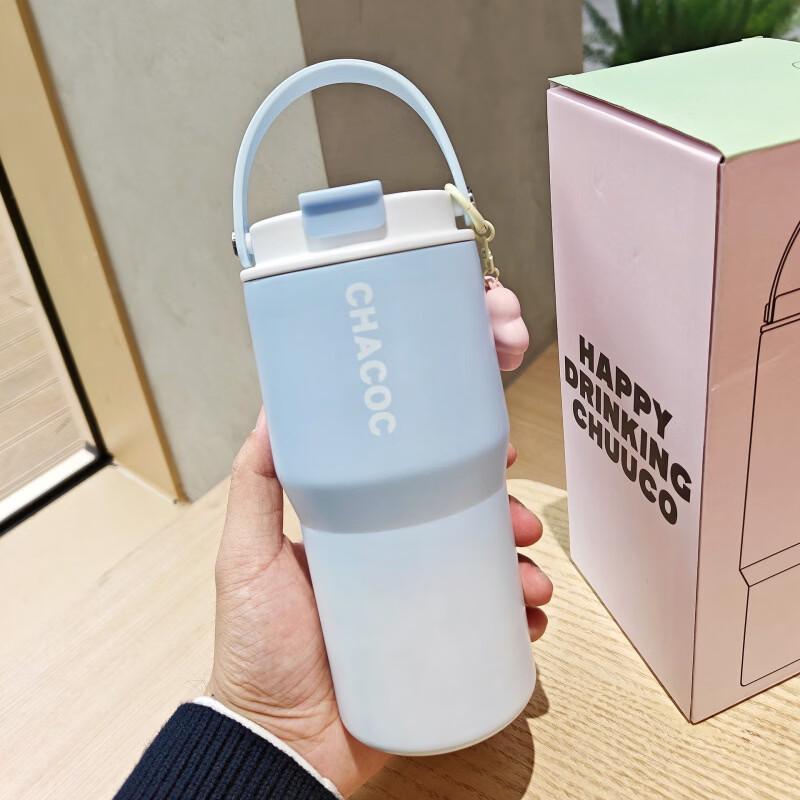 

OLOEY Women s Portable Dual-Drink Insulated Tumbler