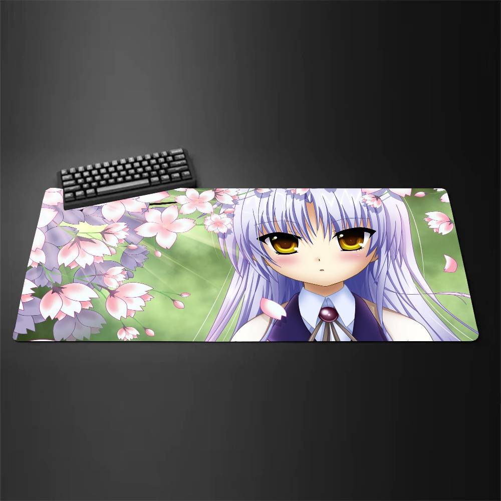 Tachibana Kanade Anime A-Angel Beats Mousepad Mouse Mat Desk Mat With Pad Gaming Accessories Prime Gaming XXL Keyboard Pad Pad