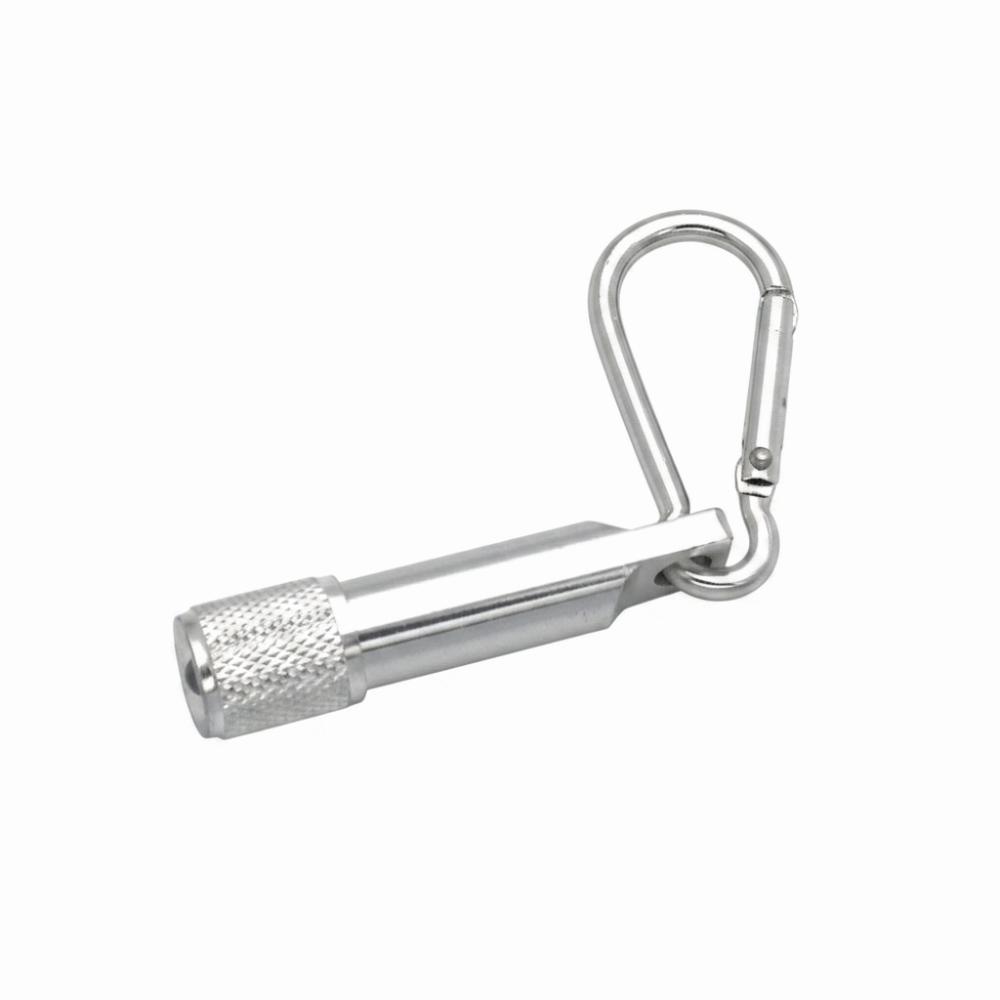 Aluminum Body LED Flashlight Keychain Super Bright Small LED Flashlight  Camping Use