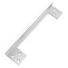 Door Latch Guard Plate Outswing Door Security Protector Stainless Steel Door Latch Guard L Shaped Door Reinforcement