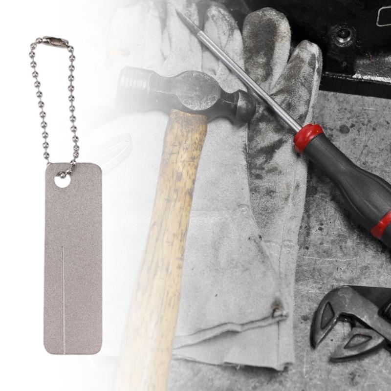 Duals Grit Sharpening Stone For Kitchen And Outdoor Slicer Natural Whetstone With Nonslip Base Sharpener