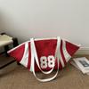 Large Capacity Trendy Casual Underarm Shoulder Bag For Women Digital Print Commute