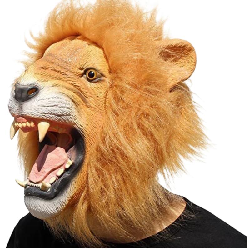 Latex Mask Funny Animals Horse Headgear Halloween Party Accessory Cosplay