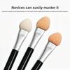 30Pcs/set Nail Art Magic Mirror Powder Applicator Stick Double Head Sponge Stick Eyeshadow Brush Disposable Nose Shadow Stick Makeup Tool
