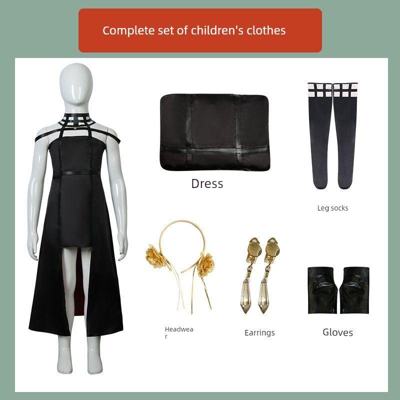 

Spy Family Cosplay Costume Yor Forger Thorn Princess Blair Male Character Forger Cosplay Children s Version Joel Children s Clothing Set 120