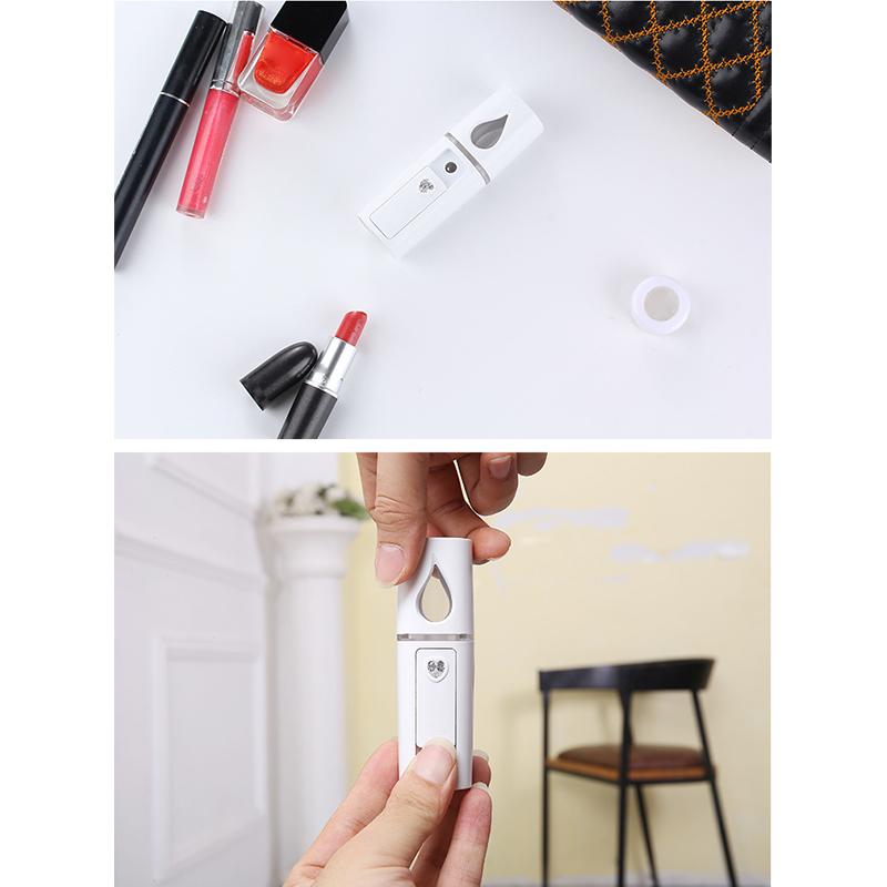 20Ml Face Steamer Air Humidifier Mini Nano Facial Sprayer Nebulizerportable Hydrating Anti-Aging Wrinkle Women Beauty Skin Care