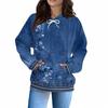 Women's Fashion Daily  Casual Hoodie Long Sleeve Printed Top