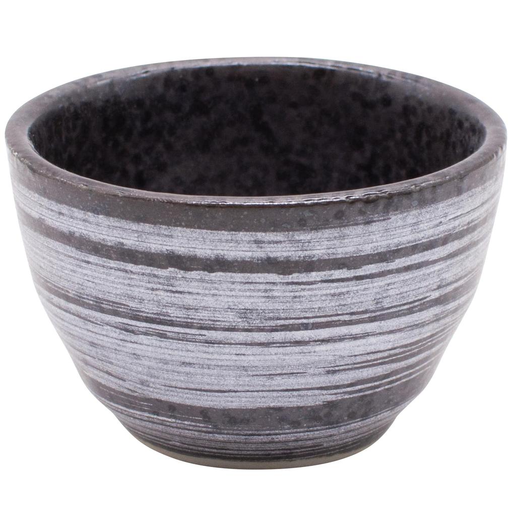 Mino Ware Sake Cup Brushstroke Approximately In Diameter X In Approximately 40ml Microwave and Dishwasher Made In (guinomi/ochoko), Pattern, 5.5cm