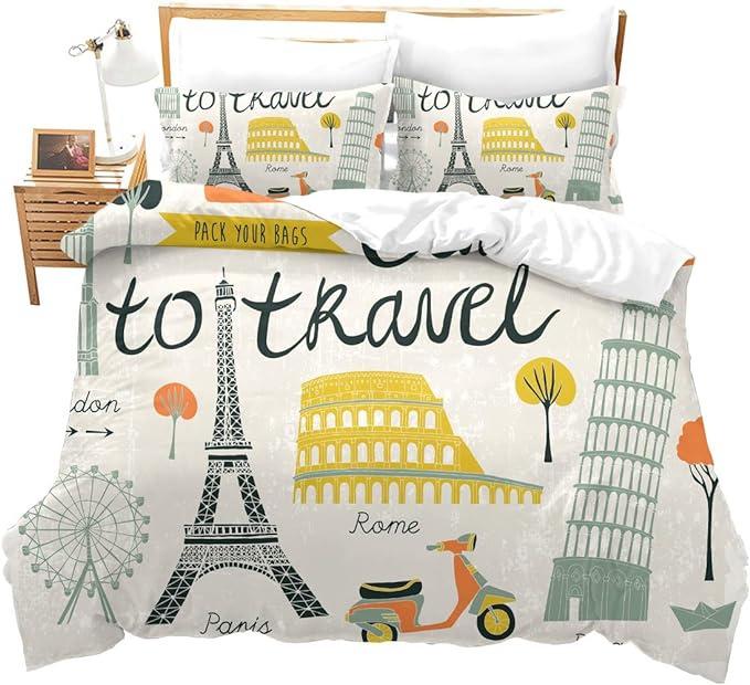 3D Digital Printing Polyester Quilt Cover Series Two Or Three Pieces Can Be