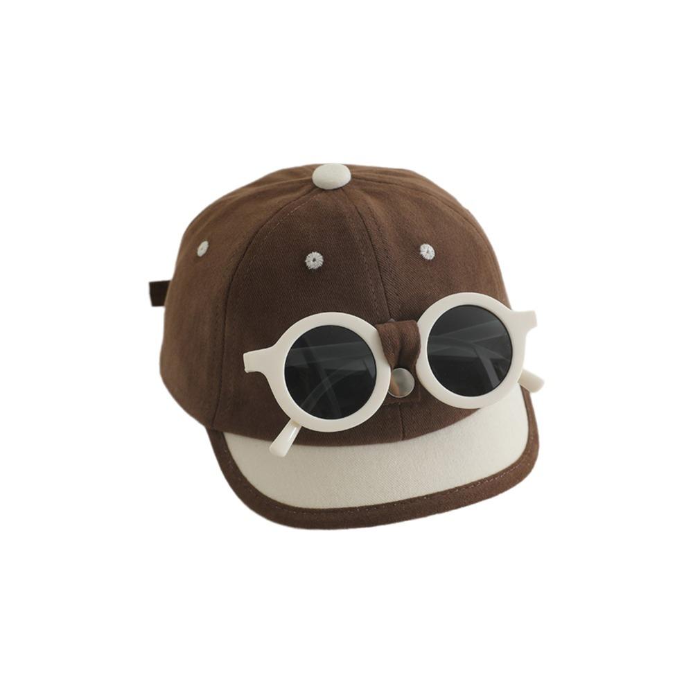 Adjustable Baby Hat Detachable Baseball Cap New Sun Hat Unisex