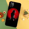 Japan The Samurai Ninja Phone Case For iPhone 17 16 16E 15 14 12 11 13 Pro Max 12 13 Mini 17Air Shockproof Cover