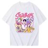 Kpop Demon Hunters Saja Boys T-Shirt - Harajuku Style O-Neck Men Women Tee Official Fan Gift & Collectible Merchandise