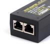 1Pcs Desktop Poe Power Injector Ethernet Adapter Surveillance Cctv For Ip Camera Power Supply 24V 1A 48V 0.5A 24W