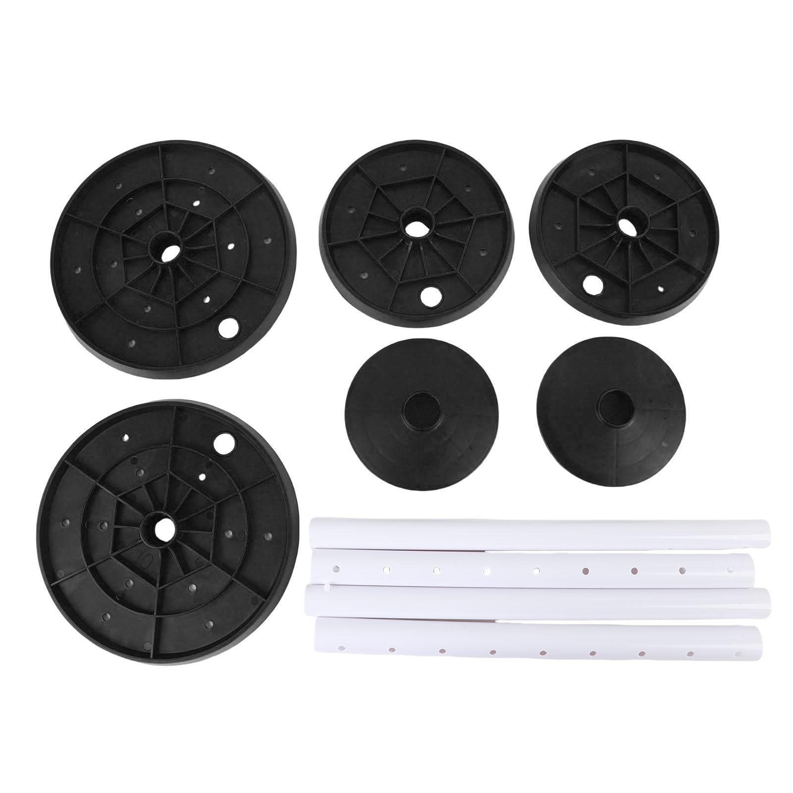 

Регулируемые по высоте вставки для кашпо, наполнители для кашпо, вставки для подъема растений с дренажными отверстиями, горшок чёрный