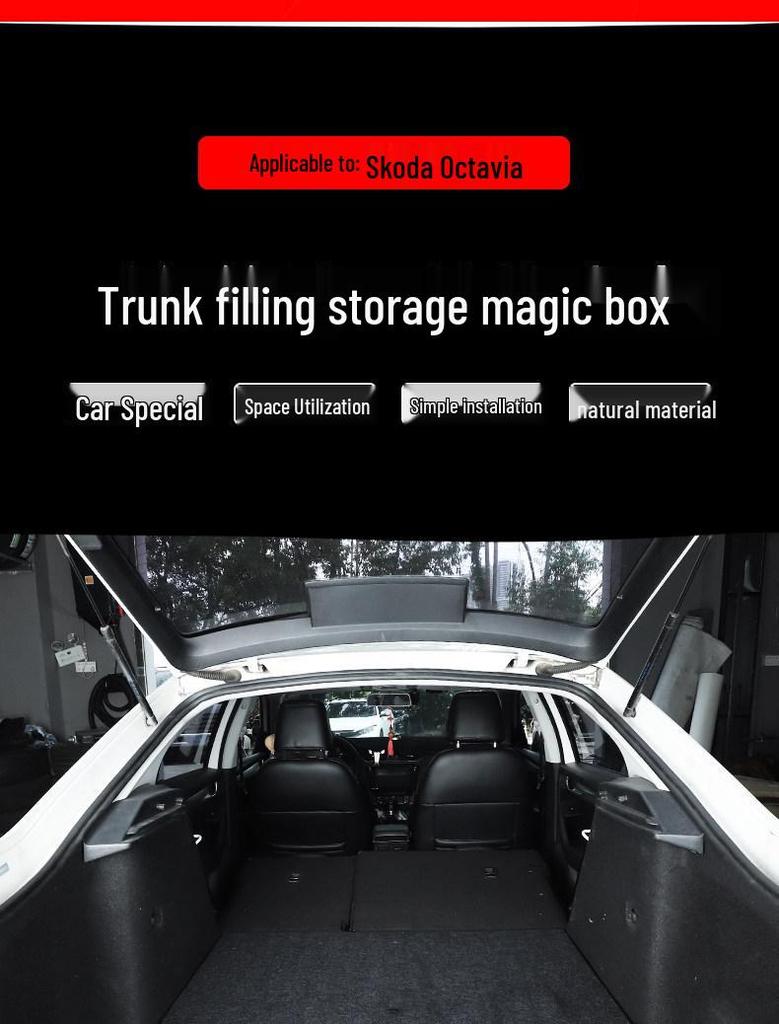 Skoda Octavia Magic Box Trunk Organizer for Car Modification