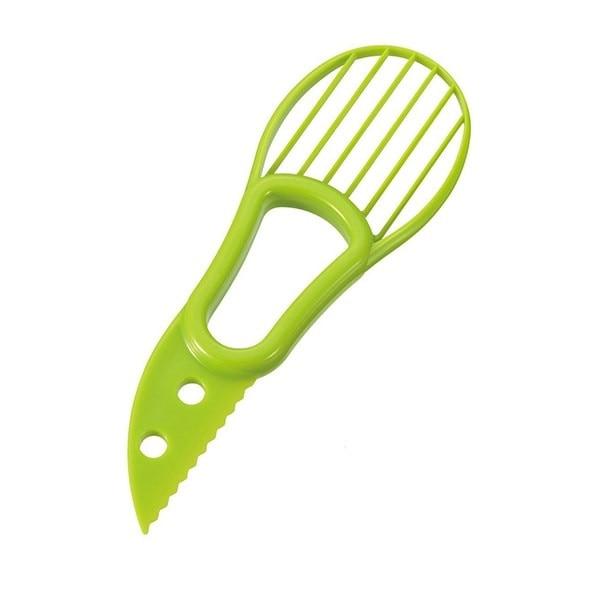 Feliator Avocado Plastic Knife 18 Cm Fruit Cutter Pitter Kitchen Tool