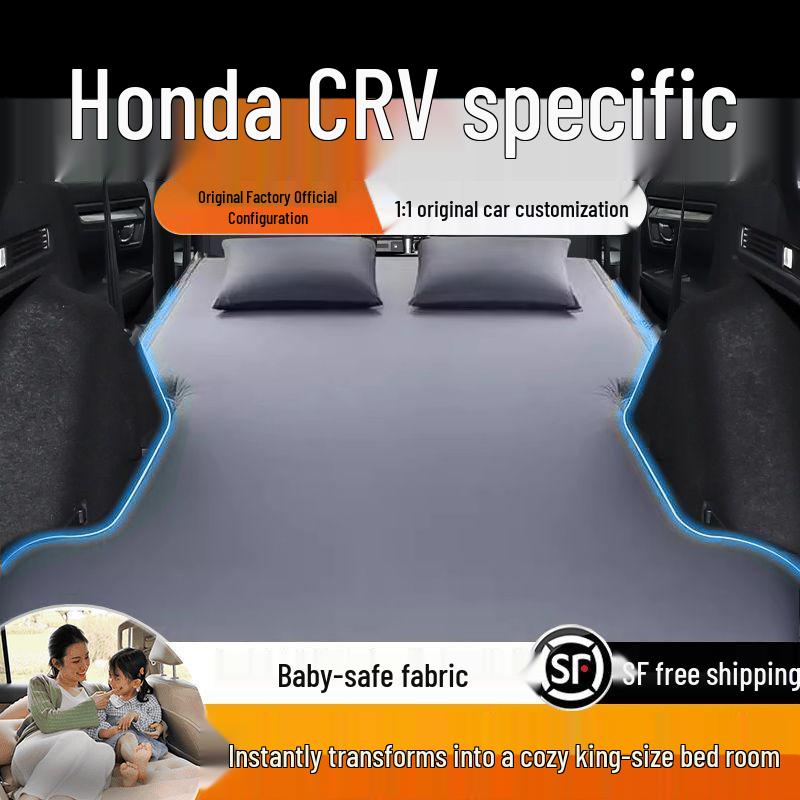 Spací podložka do kufru Honda CRV: Nafukovací matrace na zadní sedadlo (Není nutná inflace)