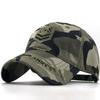 Spring and Summer New Product US ARMY Camouflage Embroidered Baseball Cap Cap Cap Sun Hat Fishing Visor
