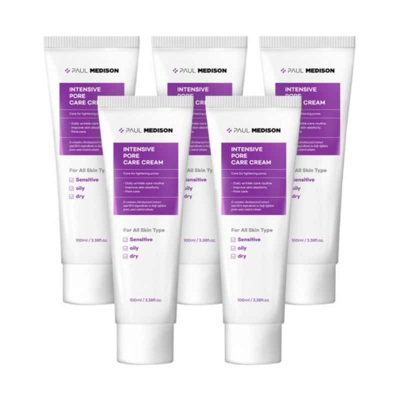 Paul Medison Intensive Pore Care Cream 100ml*3Pcs/5Pcs
