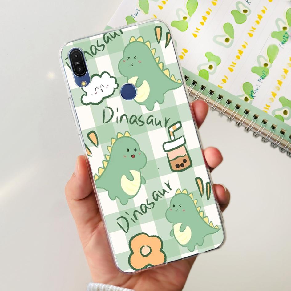 5.99" Case For Asus Zenfone Max Pro (M1) ZB601KL ZB602K Cover X00TDB Fashion Pattern Clear Soft Silicone Fundas Phone Back Cover