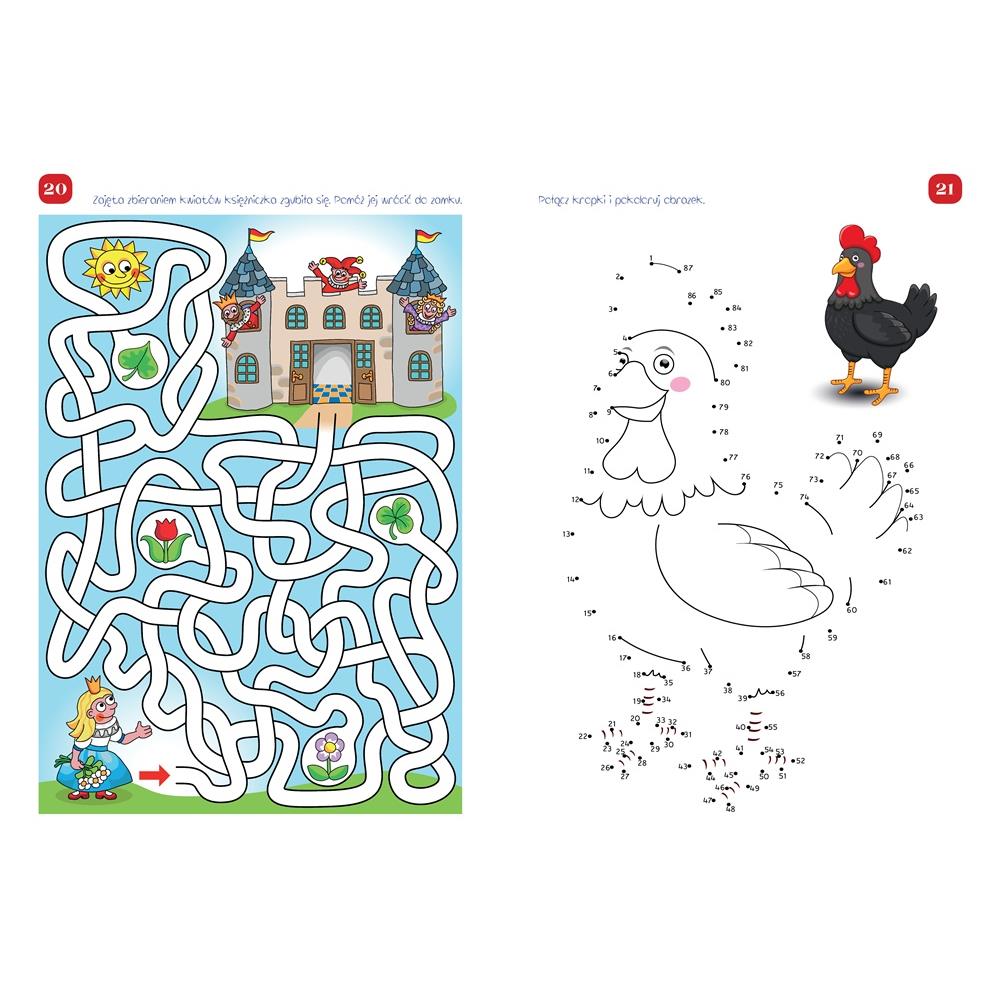 Mazes and More Puzzles For Children Educational Book