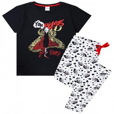 Womens/Ladies You Beasts Cruella De Vil Pajama Set