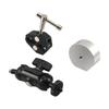 Support de fixation rotatif à 360 degrés, pince de fixation pour mini pince en aluminium robuste pour yacht/garde-corps