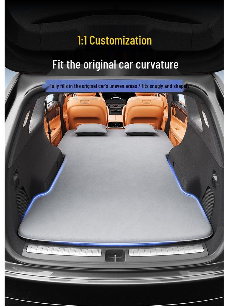 Compatible Sleeping Mats for Lange Rabbit & Wenjie M9: Rear Seat, Trunk, Air Mattress, & Car Camping.