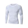 Maglia Compressiva a Maniche Lunghe ad Asciugatura Rapida da Uomo per Sport & Allenamento
