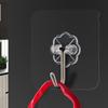 1/5/10Pcs Strong Kitchen Home Wall Hanger Sticky Non Trace Hooks Sucker