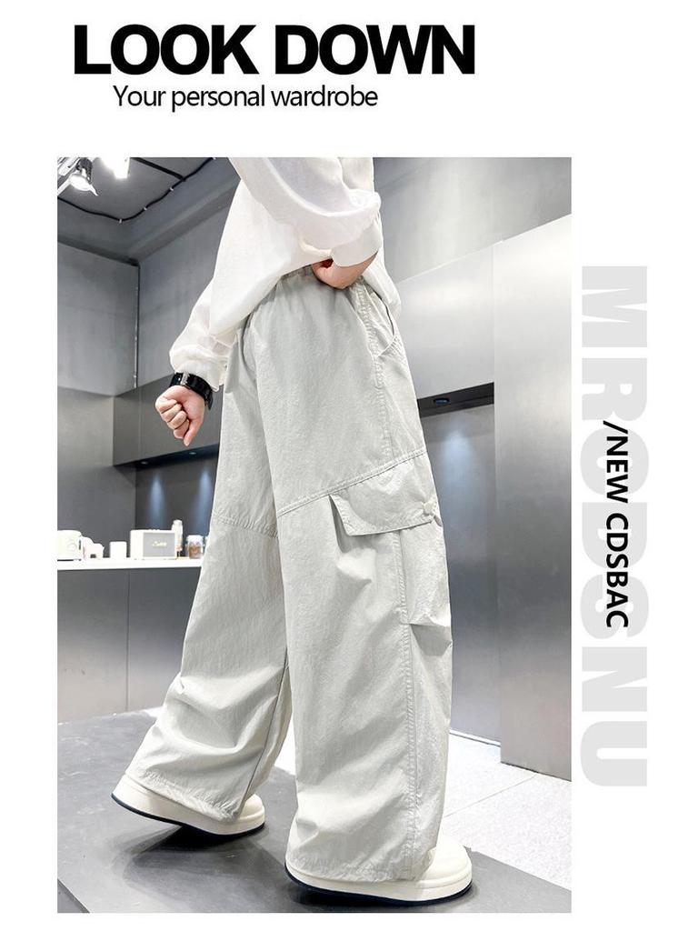 Zhi Li Kids' Trendy Versatile Pants - Spring/Autumn Style for Boys