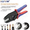 YEFYM U-Shaped Copper Terminal Ratchet Crimping Pliers