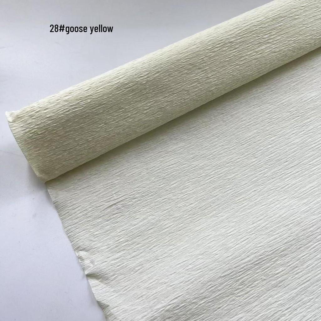 Colored Crepe Paper for DIY Floral Crafts and Packaging