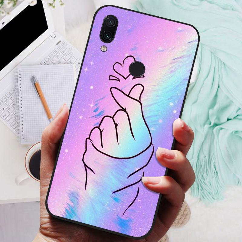 For Xiaomi Redmi Note 7 Pro Case Shockproof Silicone TPU Back Cover For Redmi Note7 7Pro Note7Pro Couqe Funda Protective Capa