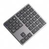35 Keys Wireless Keyboard Rechargeable Wireless Numeric Keypad Mini Digital Keypad  Laptop Notebook
