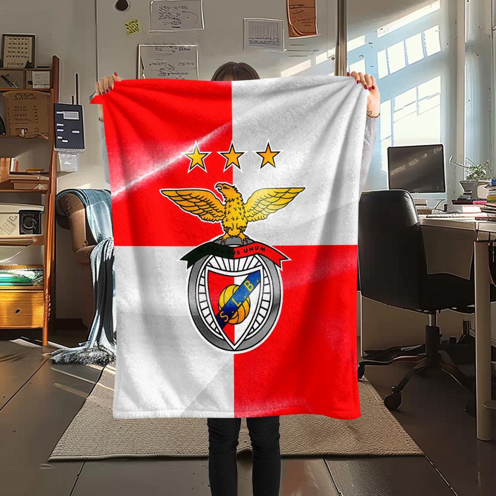 Sport Lisboa e Benfica2 Flannel Blanket, High quality Comfortable for All Seasons, Home Decor, Warmth and Comfort