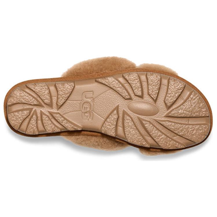 UGG Slip Resistant Slide Slippers Women's Brown 1107955-CHE