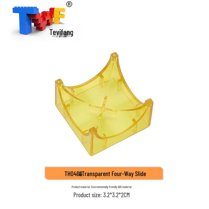 Large Particle Ball Track Building Blocks for Kids