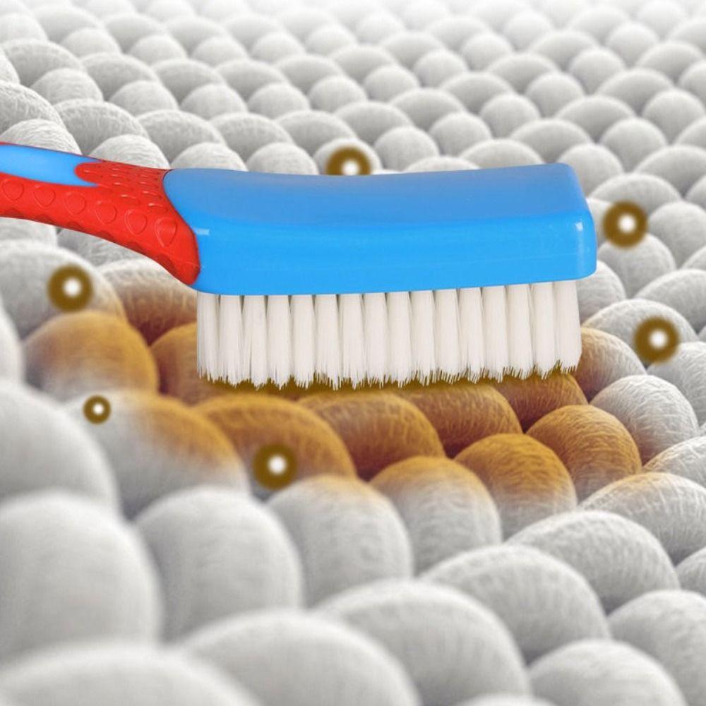 Accessories Multipurpose Cleaning Brush Long Handle Household Cleaning Soft Bristled Brush Rubber Grip Shoe Brush