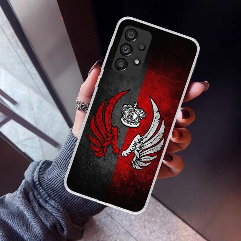 Poland Flag Phone Case For Samsung Galaxy A17 A57 A37 A16 A26 A36 A56 A15 A25 A35 A55 A14 A13 A54 A53 A34 A24 A33 A23 Galaxy A17