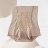 High Waist Postpartum Body Shaper Large Size Tummy Control Underwear Seamless Underpants  Women