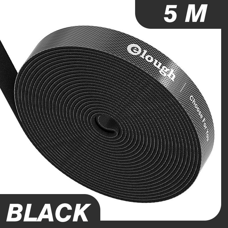 

Elough Colorful Velcro Cable Organizer & Tearable Backrest Data Cable Ties
